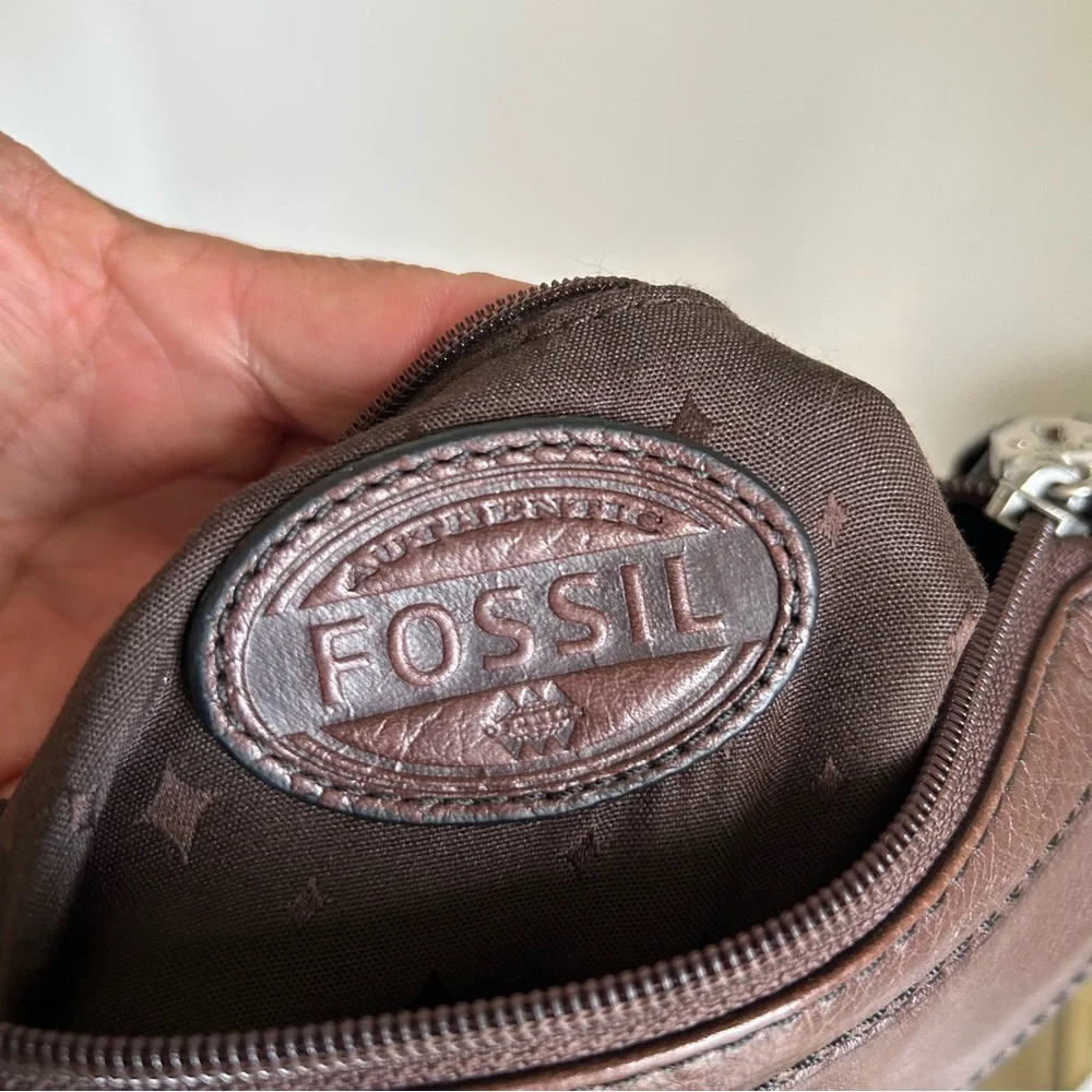 Fossil Black and Brown Crossbody Bag - Picture 7 of 8
